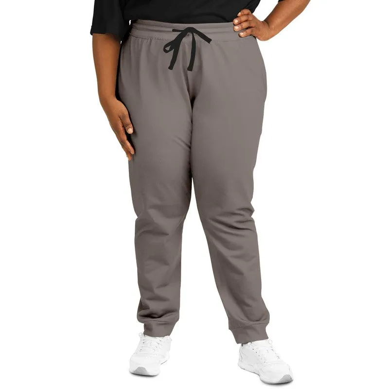 Medium Dark Brown Joggers | Unisex | with PLUS sizes | Medium Dark Pale Brown | C60M60Y60K0