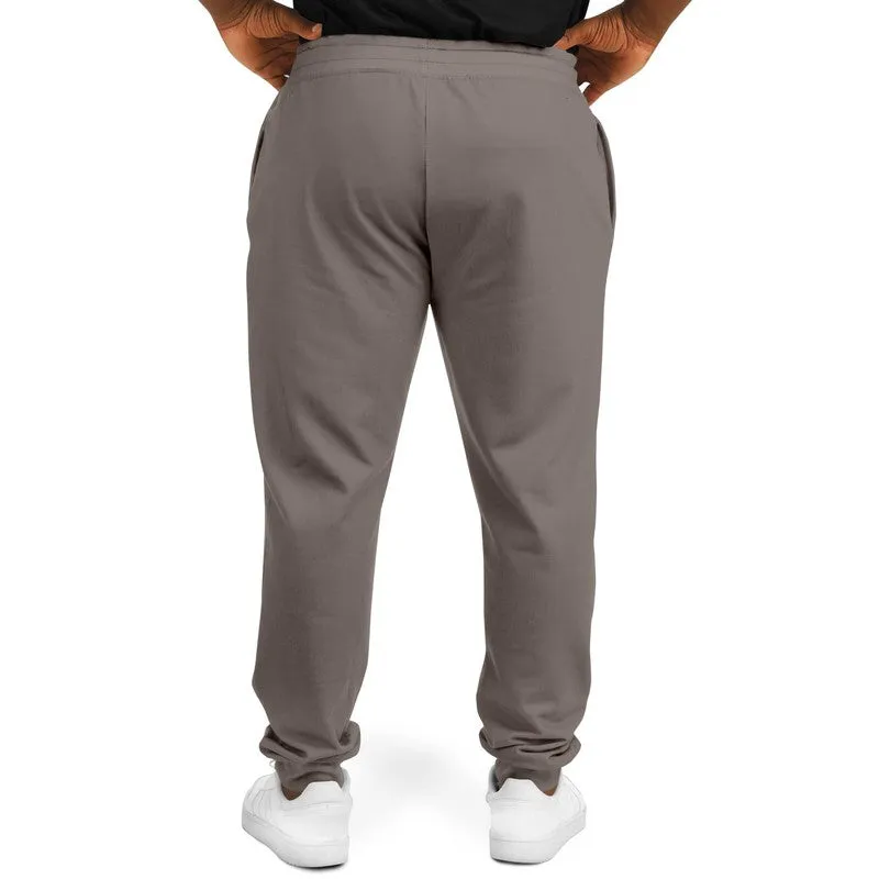 Medium Dark Brown Joggers | Unisex | with PLUS sizes | Medium Dark Pale Brown | C60M60Y60K0
