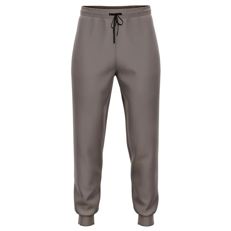 Medium Dark Brown Joggers | Unisex | with PLUS sizes | Medium Dark Pale Brown | C60M60Y60K0
