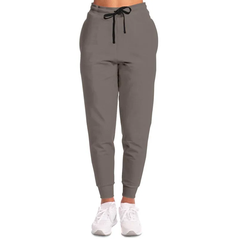 Medium Dark Brown Joggers | Unisex | with PLUS sizes | Medium Dark Pale Brown | C60M60Y60K0