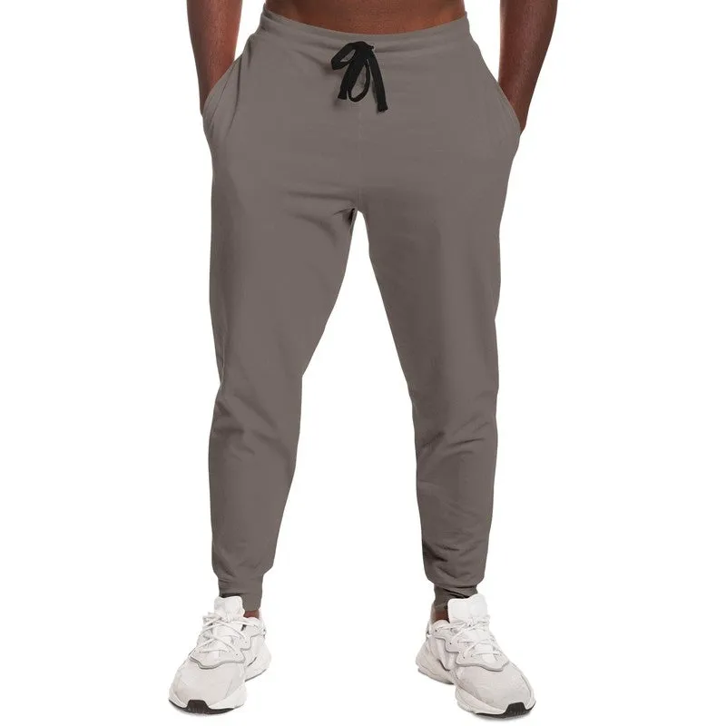 Medium Dark Brown Joggers | Unisex | with PLUS sizes | Medium Dark Pale Brown | C60M60Y60K0