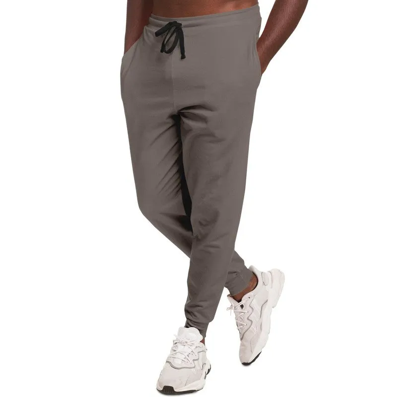Medium Dark Brown Joggers | Unisex | with PLUS sizes | Medium Dark Pale Brown | C60M60Y60K0