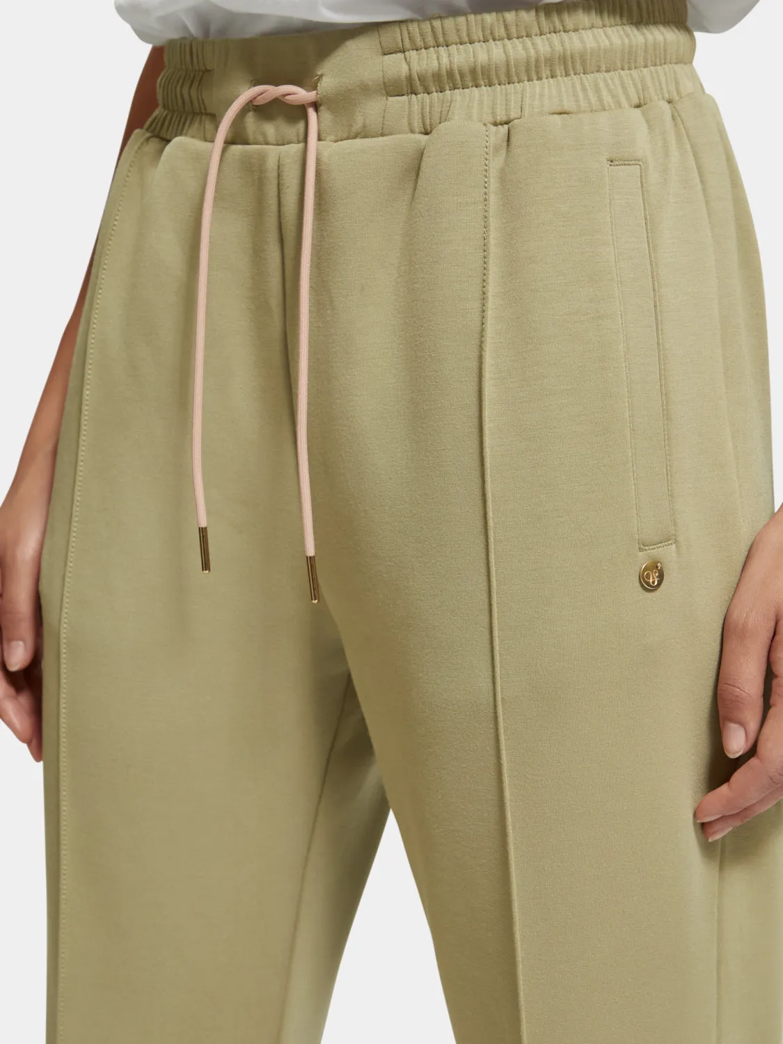 Modal straight-leg sweatpants