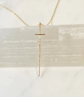 Modern Cross Necklace