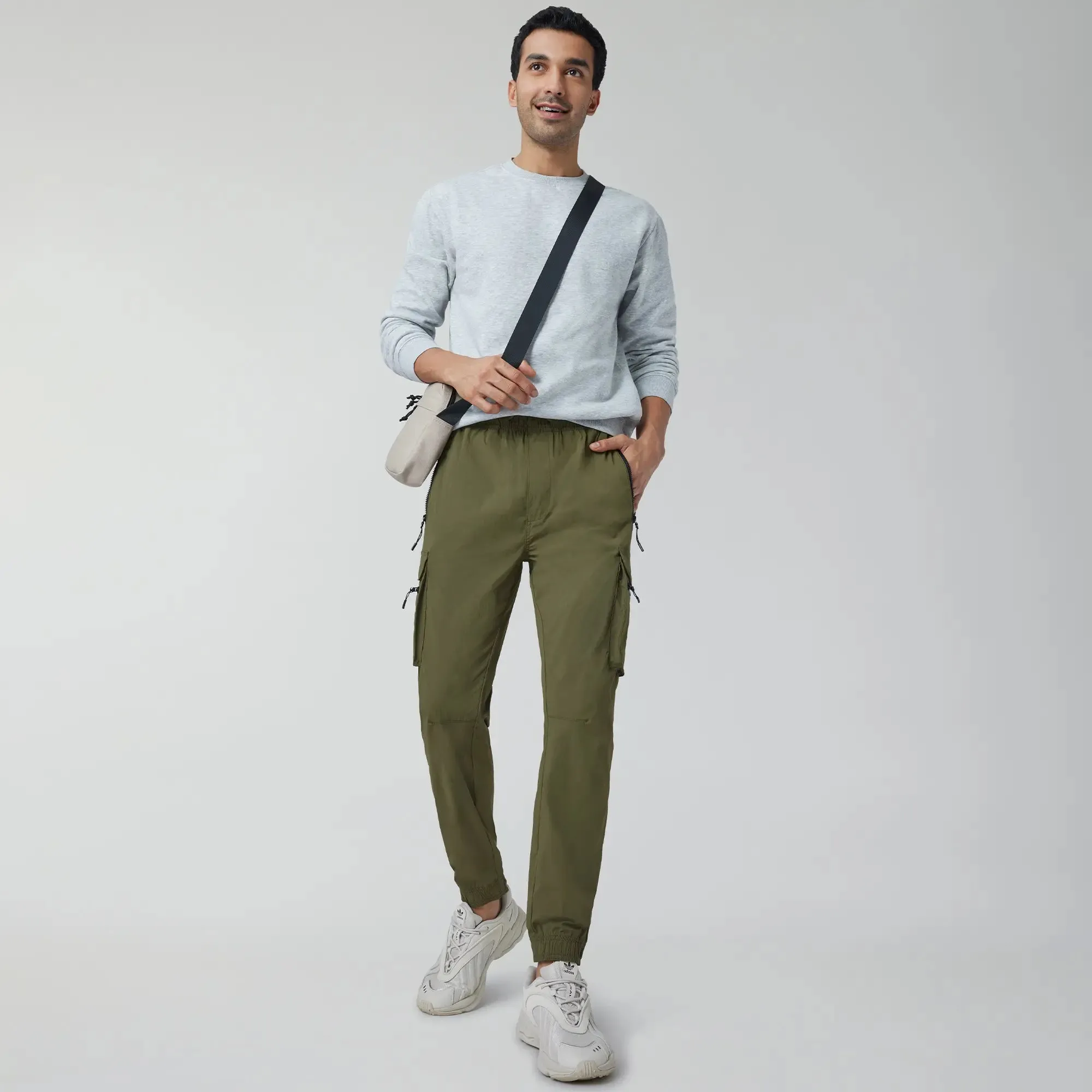 Moveo Cargo Joggers Olive Green