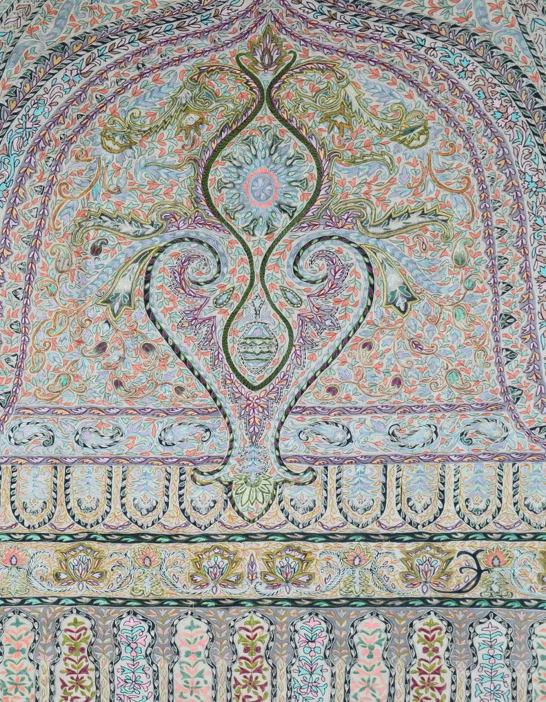 Multicolour Kalamkari Shawl 5088