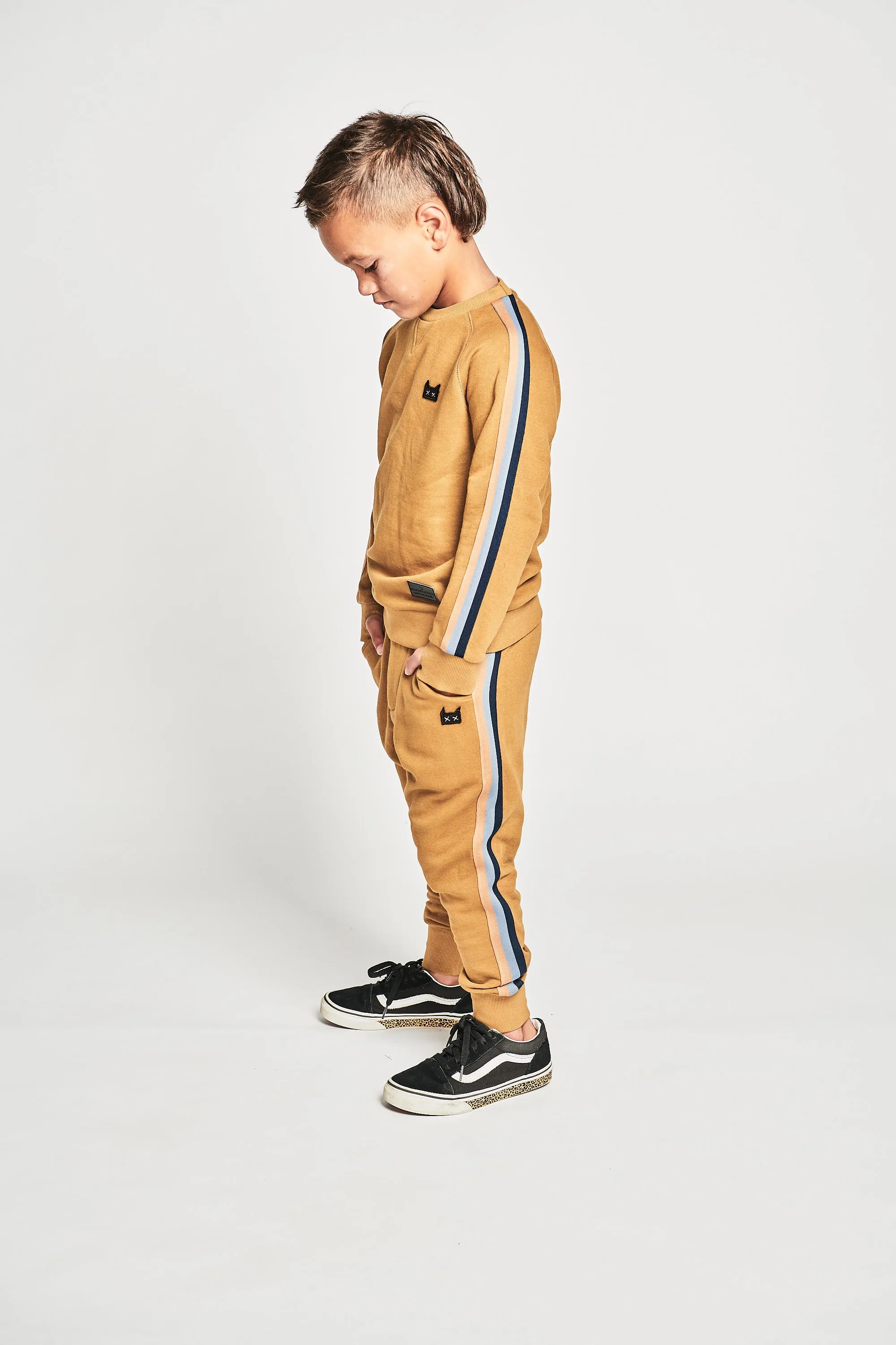 Munster Kids - Chase Crew Sweatshirt in Dijon