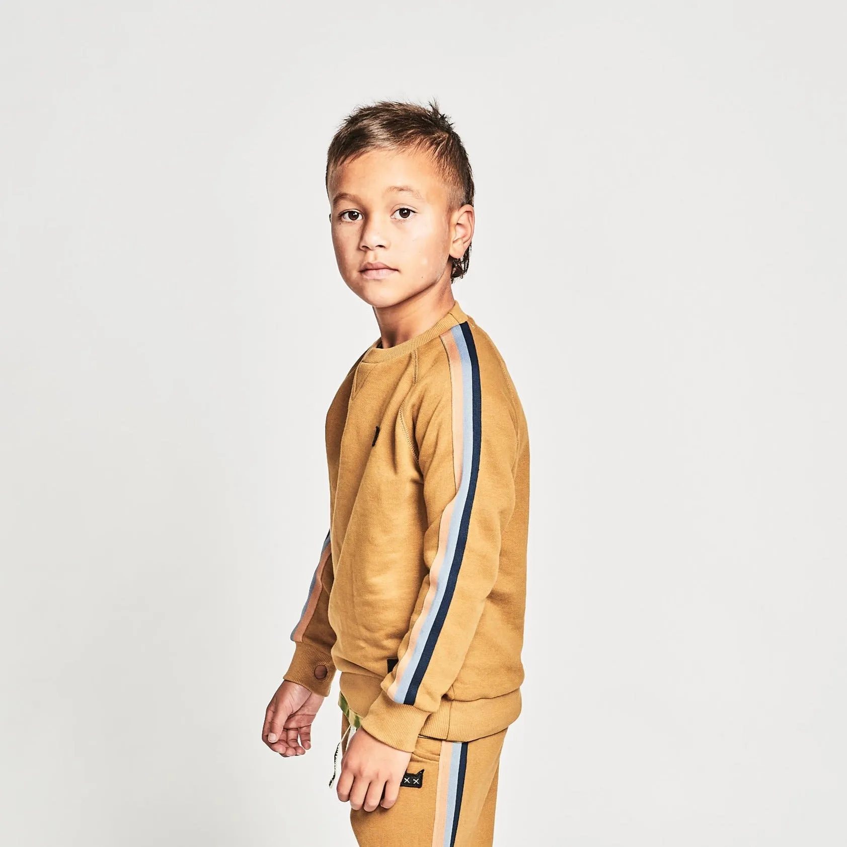 Munster Kids - Chase Crew Sweatshirt in Dijon