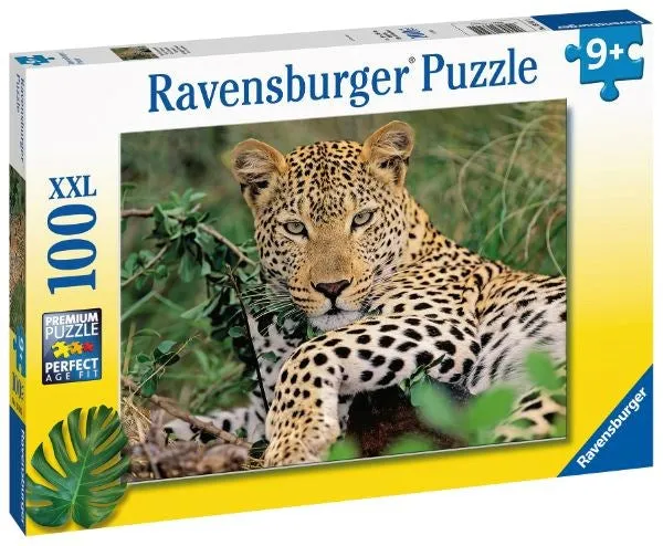 Ravensburger Lounging Leopard 100pc