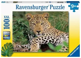 Ravensburger Lounging Leopard 100pc