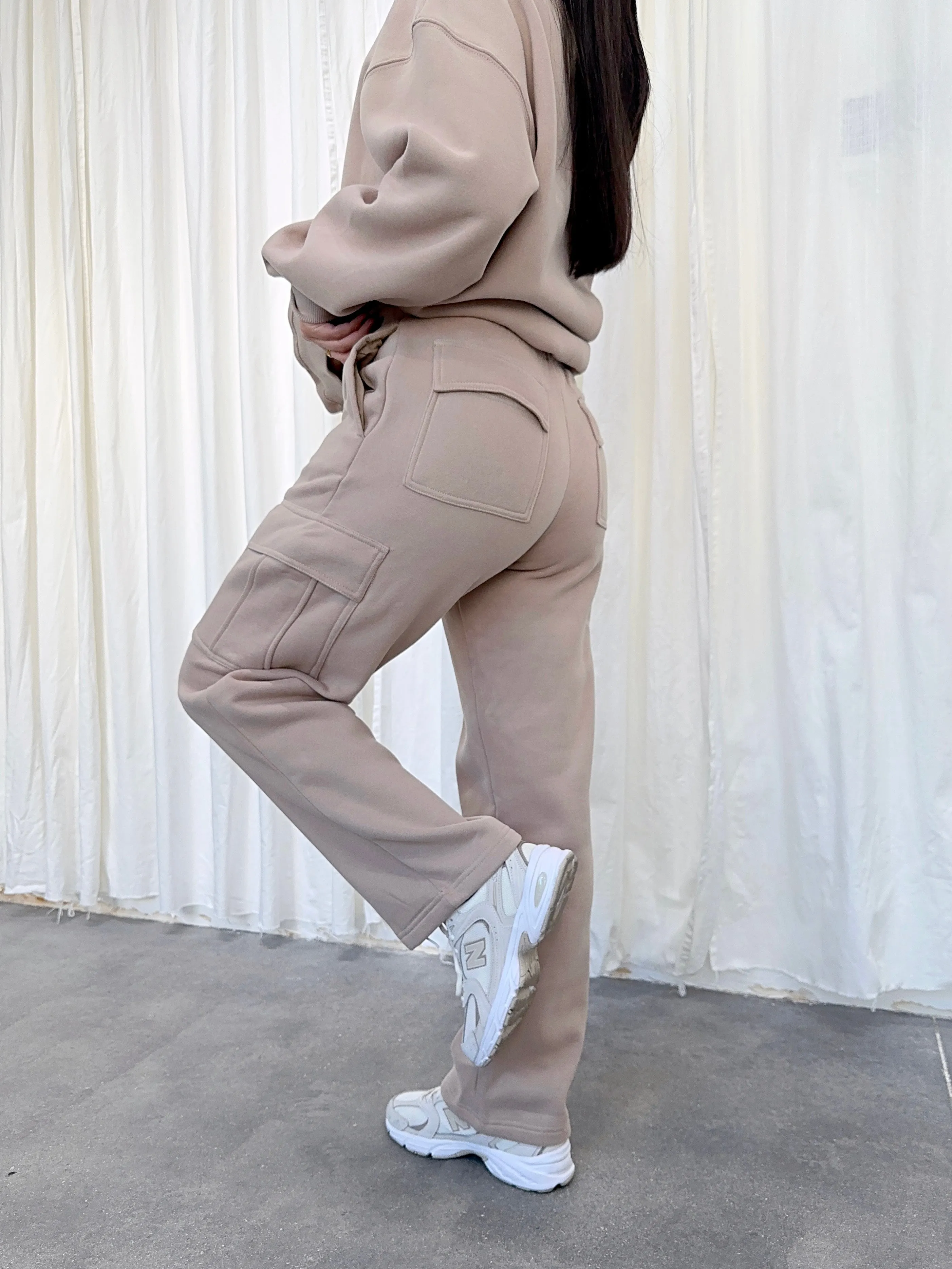 saint cargo sweats (TAUPE)