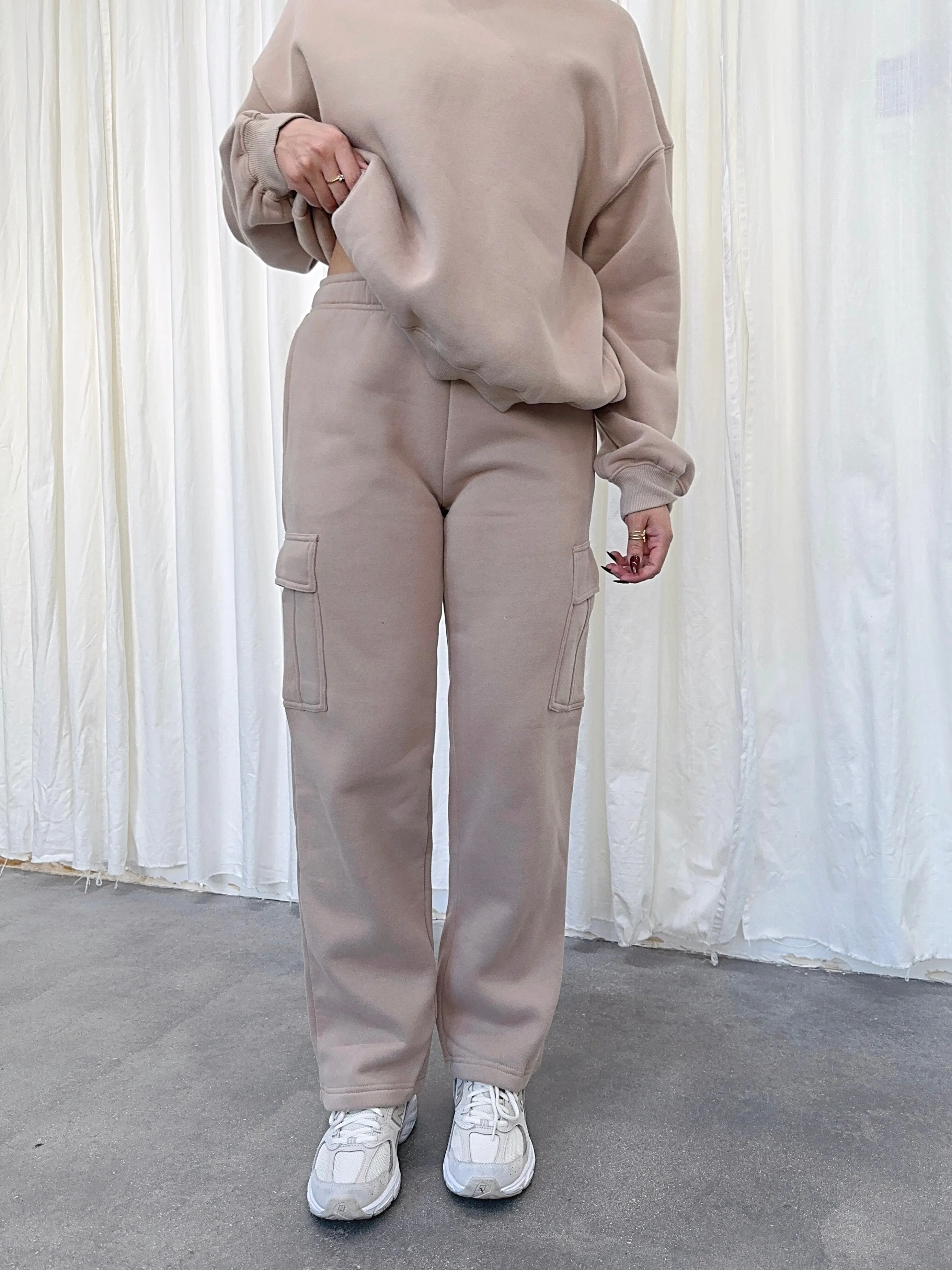 saint cargo sweats (TAUPE)