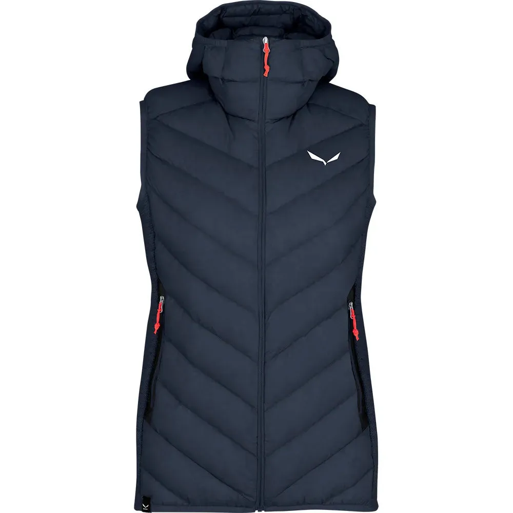 SALEWA Women's Fanes Sarner RDS Down Hybrid Vest - Navy