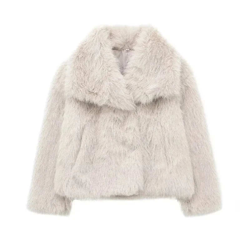 Sara | Faux Fur Coat