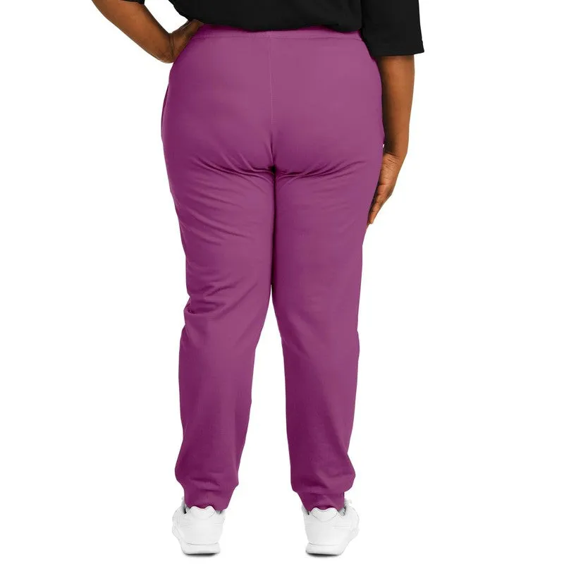 Shaded Midtone Purple Joggers | Unisex | with PLUS sizes | C20M80Y0K30