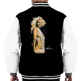 Sidney Maurer Original Portrait Of Britney Spears Necklaces Men's Varsity Jacket