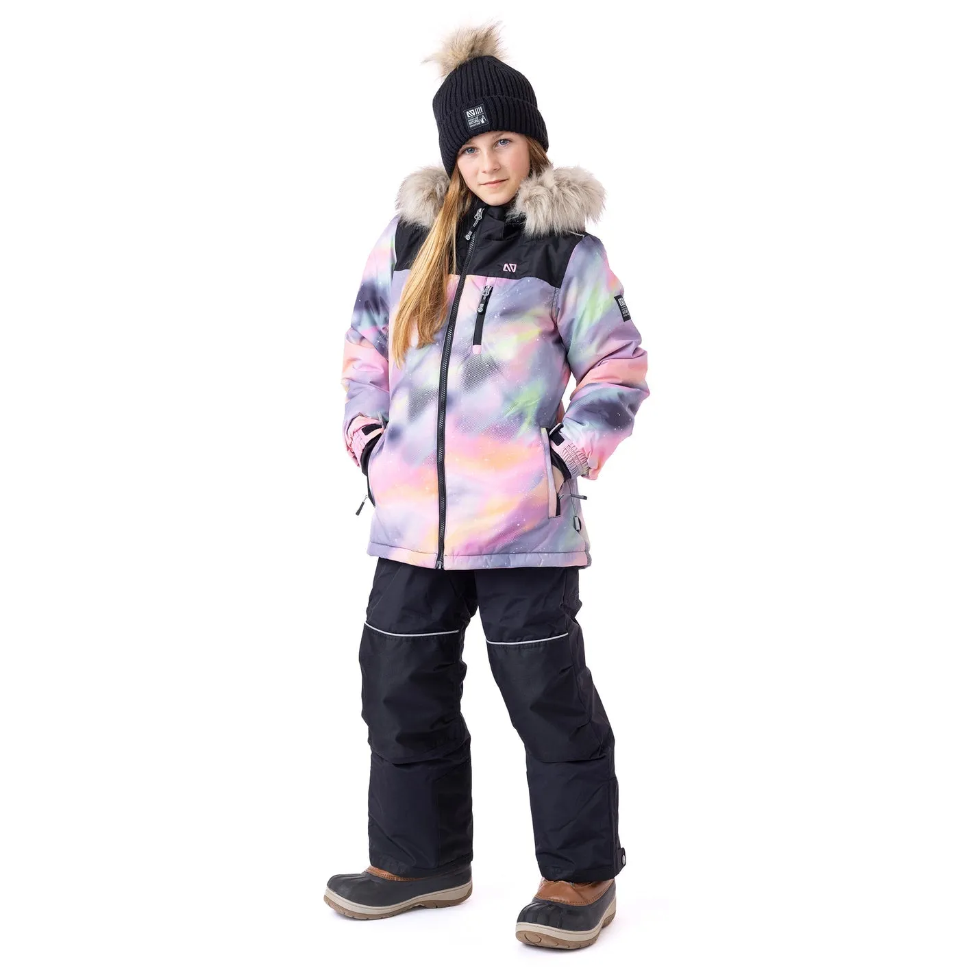 Snowsuit Evelyne Girls Pink