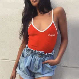 Spaghetti Strap Bodysuit