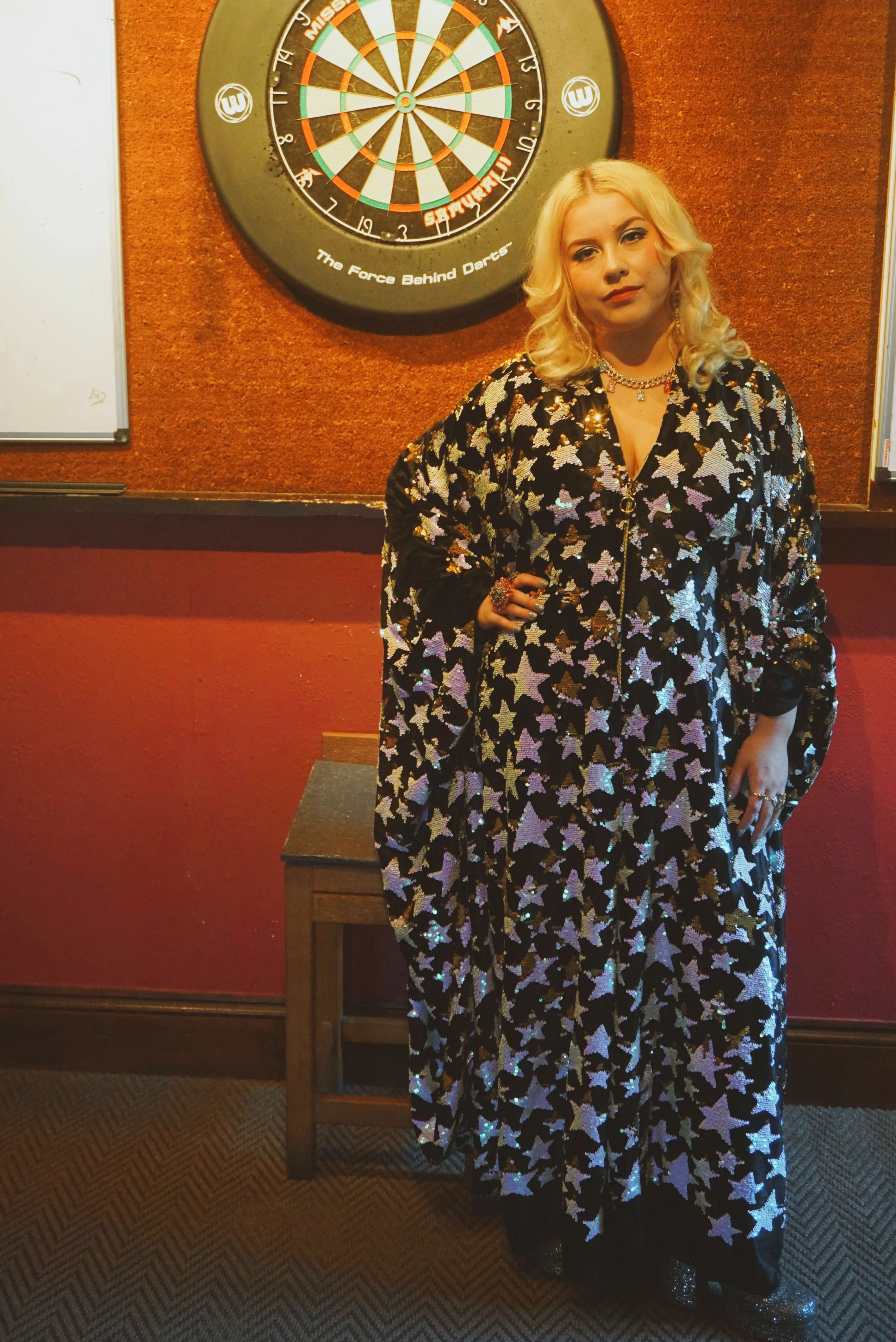 Star Sequin Velvet Jumpsuit *INTRODUCTORY PRICE*