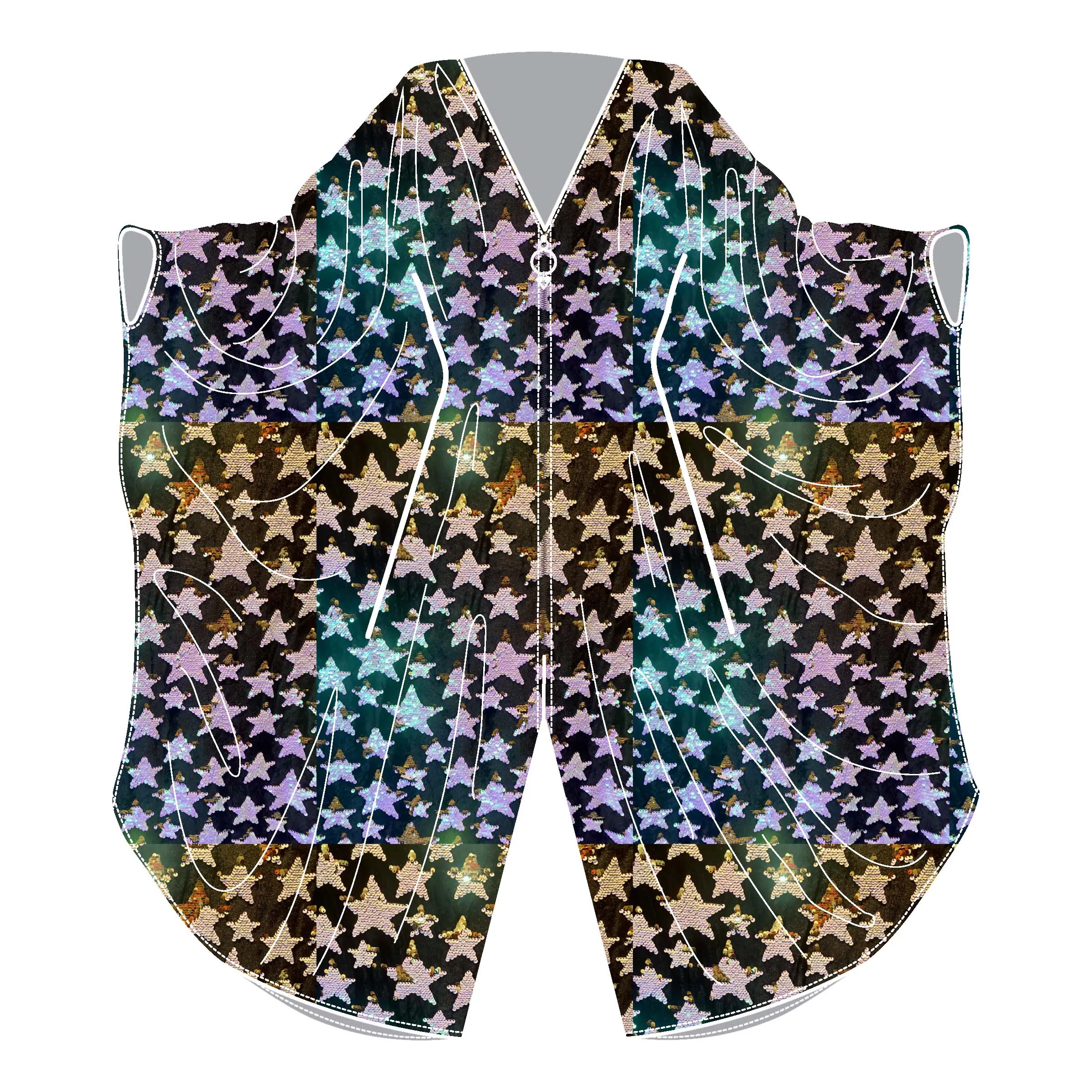 Star Sequin Velvet Jumpsuit *INTRODUCTORY PRICE*