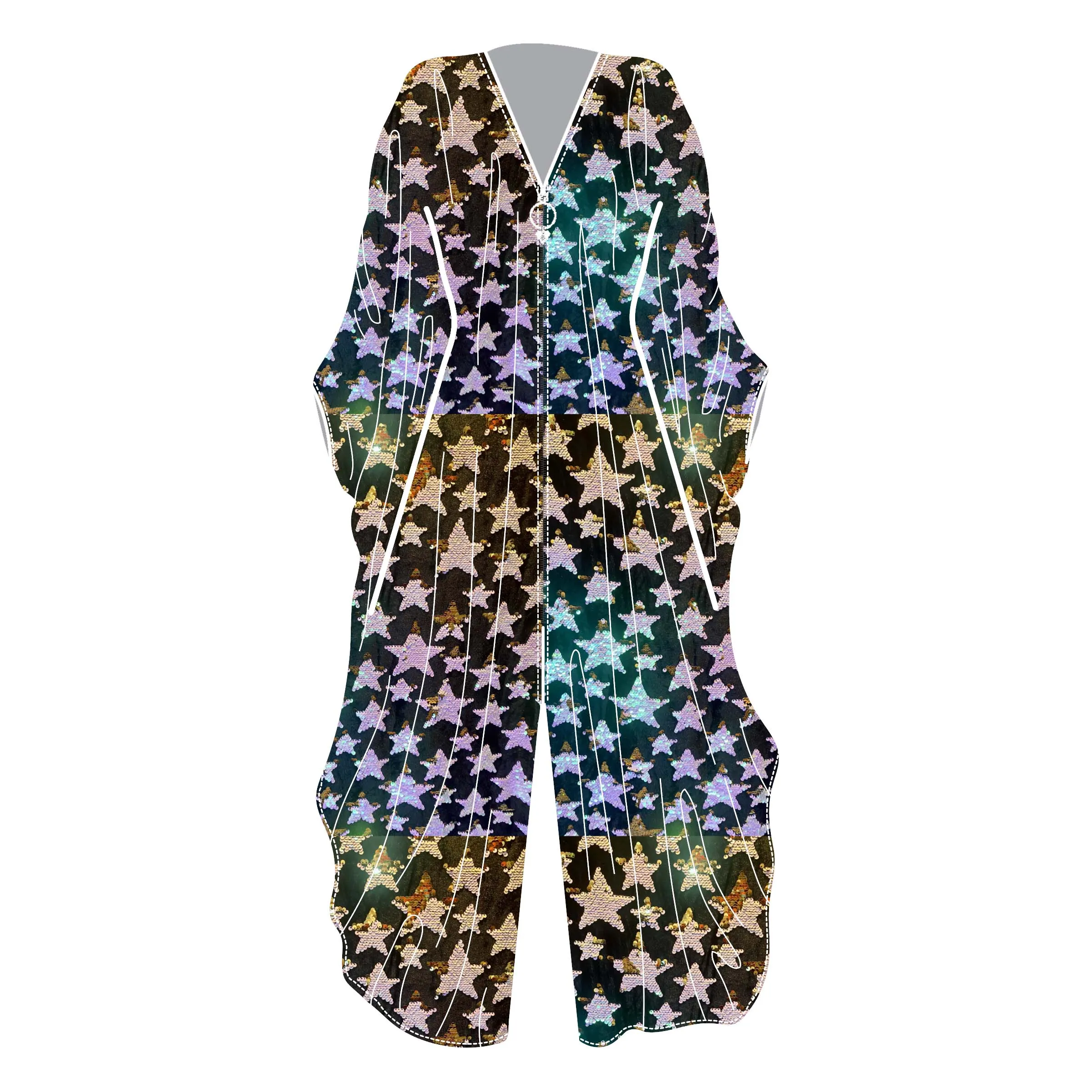 Star Sequin Velvet Jumpsuit *INTRODUCTORY PRICE*