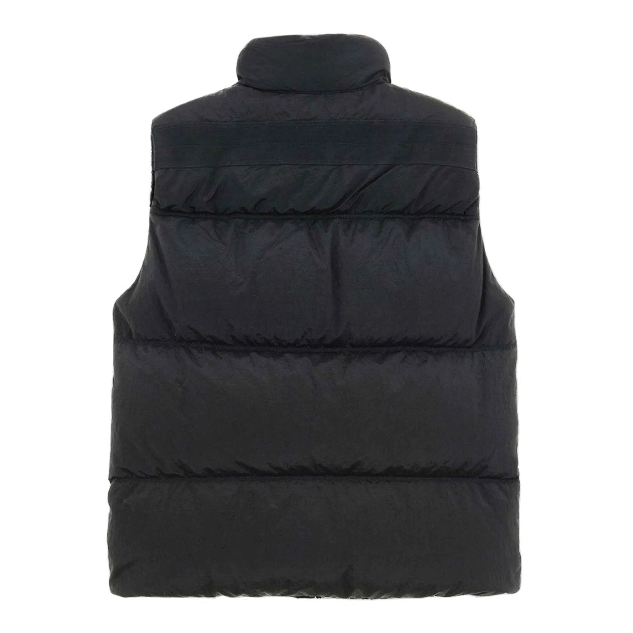 Stone Island Nylon Metal ECONYL® Gilet in Black