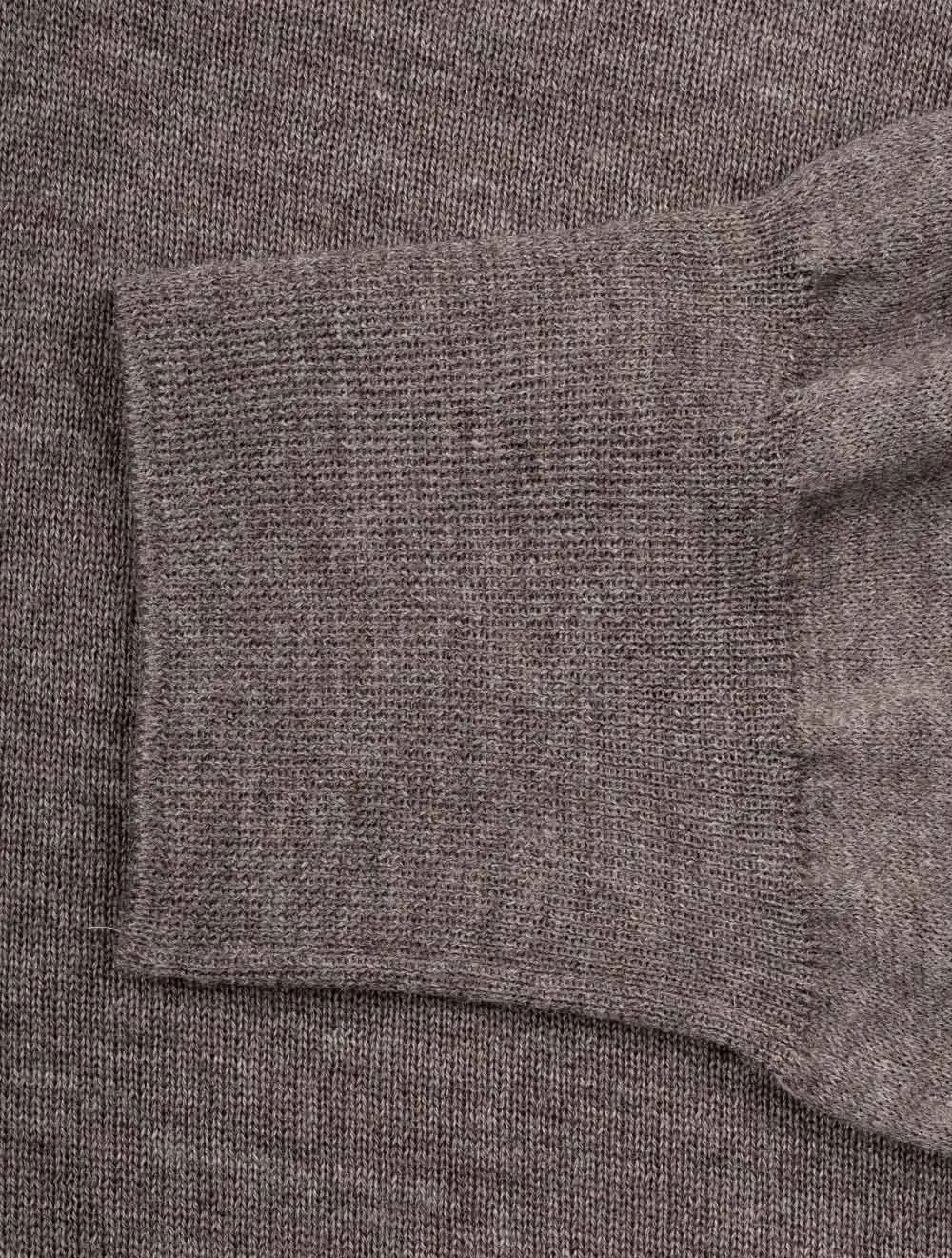 Tennis Polo Long Sleeve Brown