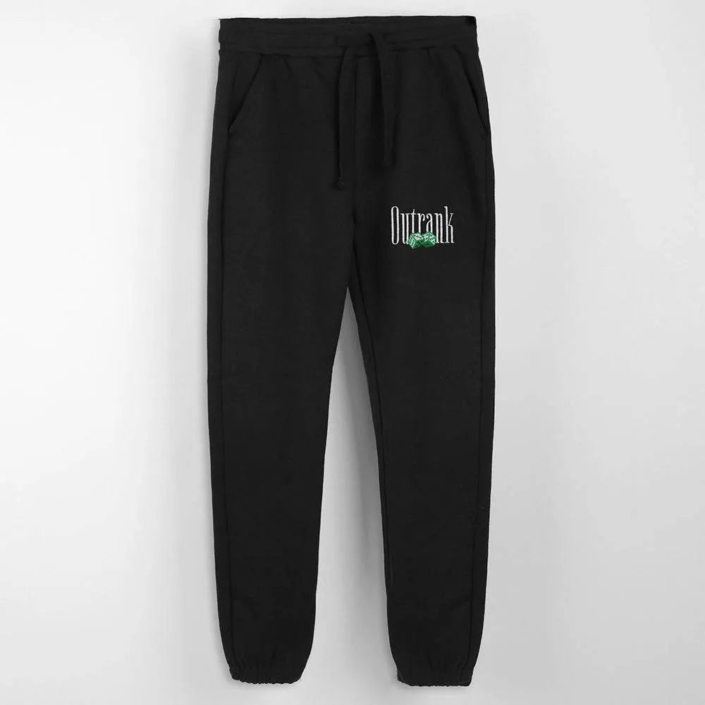 The Ones You Roll With Embroidered Joggers