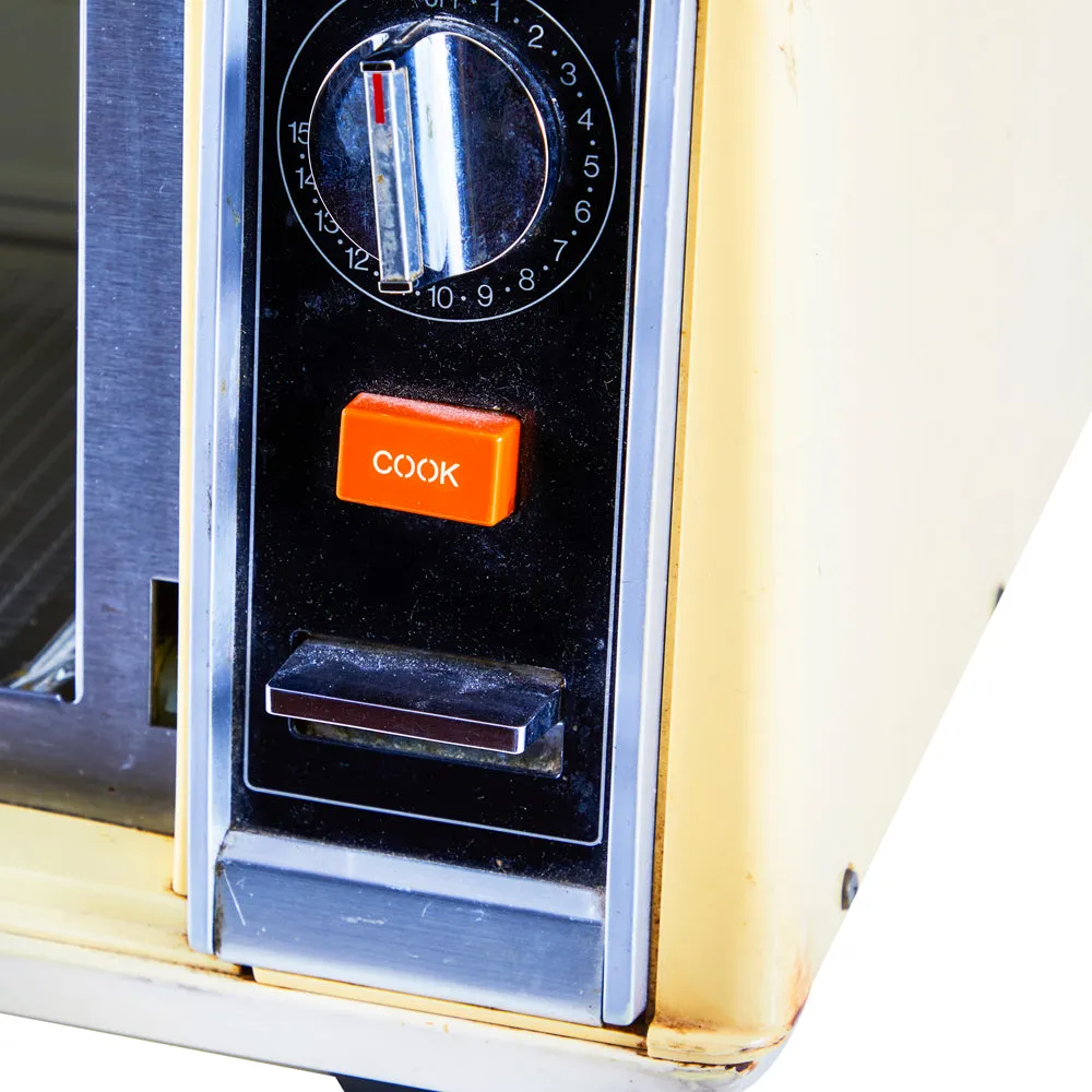 Vintage Cream Toaster Oven