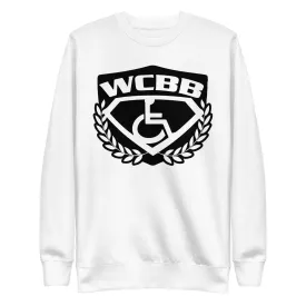 WCBB Logo White Sweatshirt