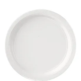White Lunch Paper Plates 8.5'' | 20ct