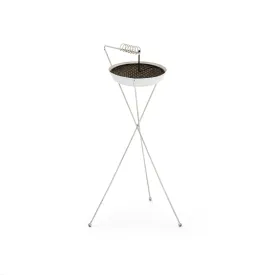 White Standing Ashtray