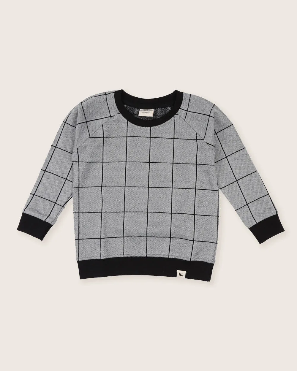 Window Pane Check Sweatshirt